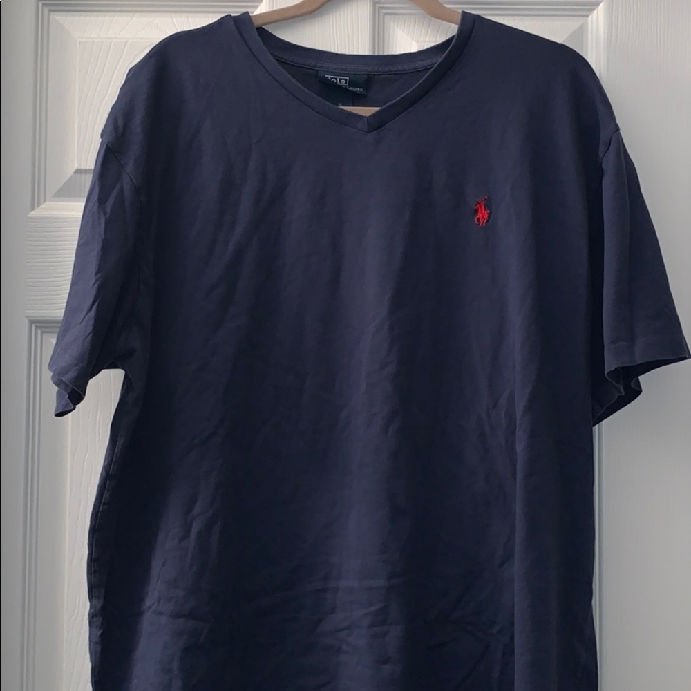 Navy Polo by Ralph Lauren logo t-shirt